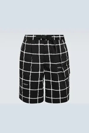 UNDERCOVER Shorts in tessuto tecnico a quadri