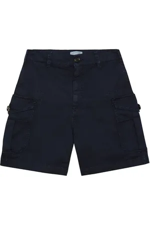 Brunello Cucinelli Shorts cargo in cotone stretch