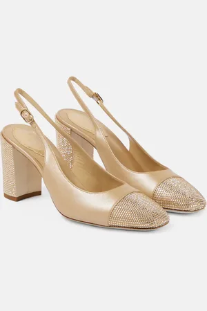 RENE CAOVILLA Pumps slingback Kristen in pelle