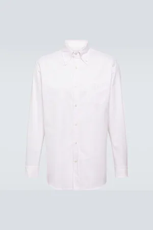 Loro Piana Camicia Oxford Agui in cotone a righe