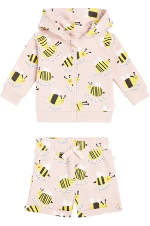 Stella McCartney Baby - Felpa e shorts in cotone