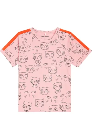 Mini Rodini T-shirt Cathlethes in jersey
