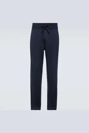 Loro Piana Pantaloni sportivi Renai in misto lana