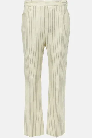 Tom Ford Pantaloni regular Wallis in lana e seta