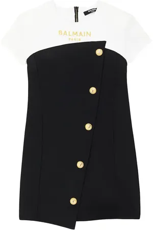 Balmain Abito con logo