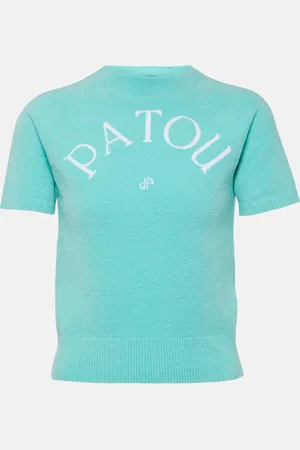 Patou T-shirt in maglia di misto cotone