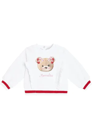 MONNALISA Baby - Felpa in jersey di misto cotone