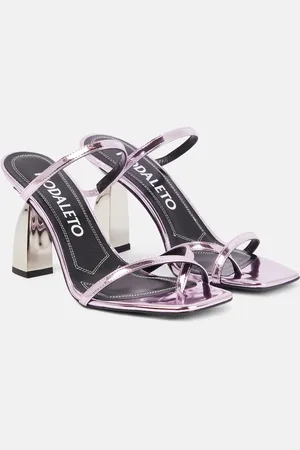 NODALETO Sandali Angel A in pelle metallizzata