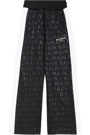 Balmain Pantaloni sportivi in misto cotone