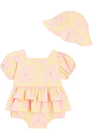 Jelly Mallow Baby - Pagliaccetto e cappello in cotone