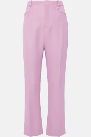 Tom Ford Pantaloni slim in misto lana