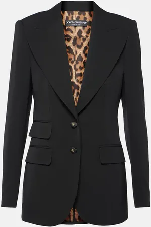 Dolce & Gabbana Blazer monopetto in misto lana