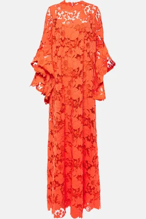 Oscar de la Renta Caftano in pizzo