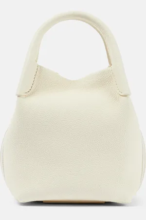 Loro Piana Borsa a tracolla Bale Micro in pelle