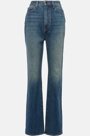 Khaite Jeans regular Danielle a vita alta