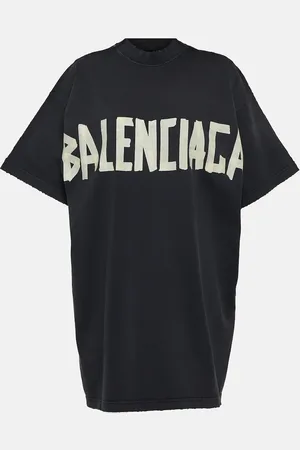 Balenciaga T-shirt Double Front in jersey di cotone