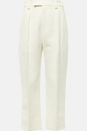 Loro Piana Pantaloni in lino e cotone