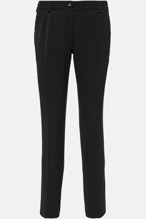 Dolce & Gabbana Pantaloni slim in misto lana