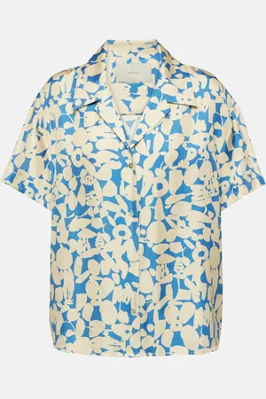 ASCENO Camicia Prague in twill di seta
