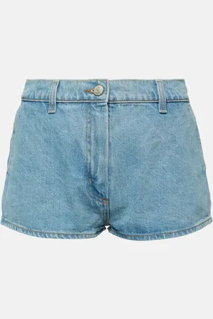 MAGDA BUTRYM Shorts di jeans a vita alta