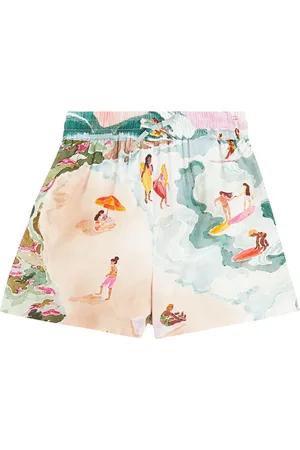 Scotch&Soda Shorts in misto cotone con stampa