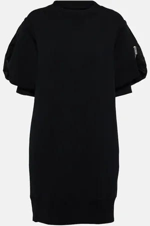 SACAI Miniabito Sponge in misto cotone