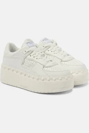 VALENTINO GARAVANI Sneakers Freedots XL in pelle con platform
