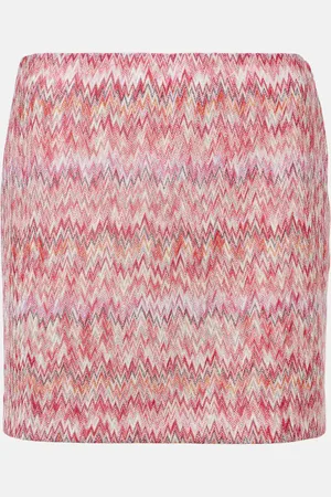 Missoni Minigonna a vita alta a zig-zag