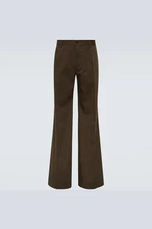 Dolce & Gabbana Pantaloni a gamba larga in cotone