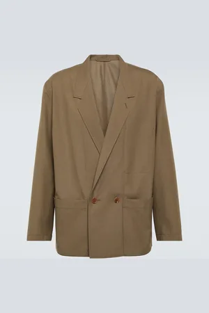 LEMAIRE Blazer doppiopetto in twill