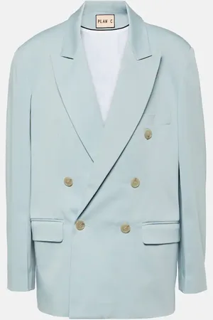 Plan C Blazer oversize in misto cotone