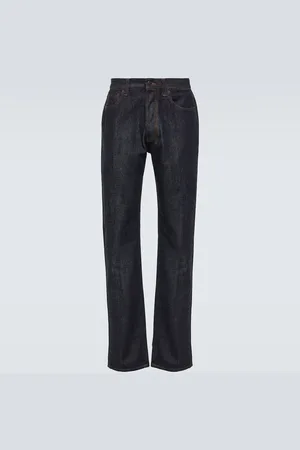 Loro Piana Jeans slim Kamen a vita alta