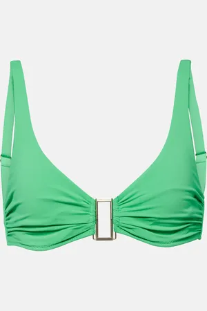 Melissa Odabash Top bikini Bel Air con ruches