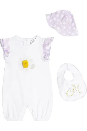 MONNALISA Baby - Tutina, bavaglino e cappello