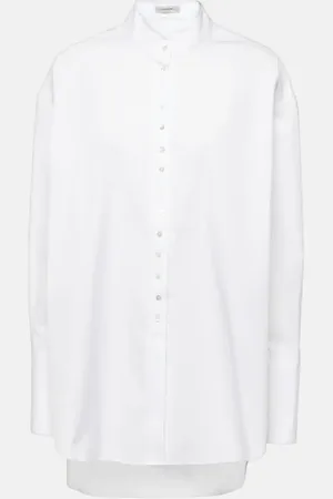 The Row Camicia oversize in popeline di cotone