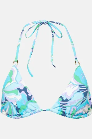 Melissa Odabash Top bikini Key West con stampa