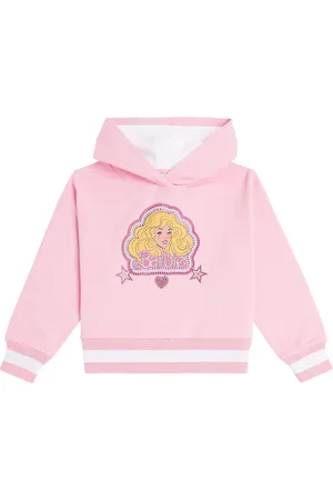 MONNALISA X Barbie® - Felpa in jersey di misto cotone