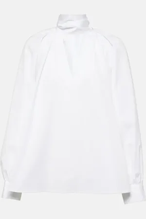 CO Blusa in popeline di tone