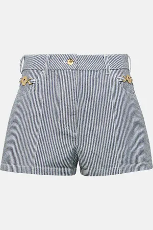 Patou Shorts di jeans a vita alta