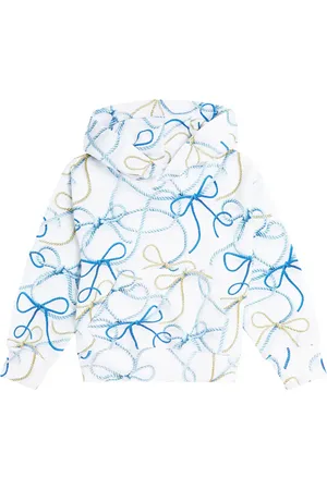 Molo Felpa Mie in cotone con cappuccio e stampa
