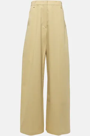 Sportmax Pantaloni a gamba larga Gebe in cotone