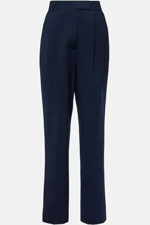 The Frankie Shop Pantaloni Bea in twill a vita alta