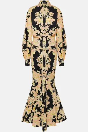 Etro Abito chemisier in misto cotone con stampa