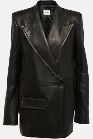 Khaite Blazer Jacobson in pelle