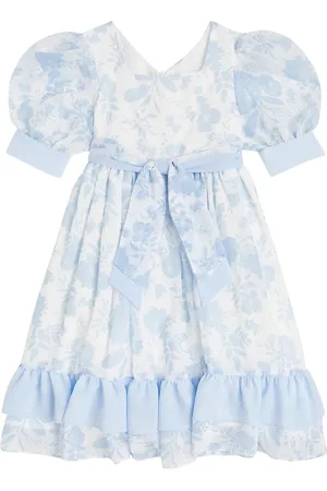 PATACHOU Abito in chiffon con stampa floreale