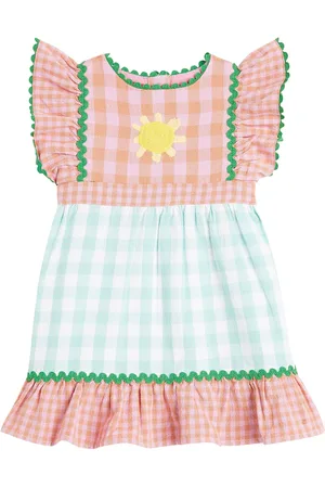 Stella McCartney Baby - Abito in cotone con ricamo