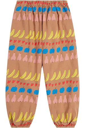 Jelly Mallow Pantaloni sportivi in cotone con stampa