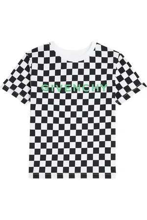Givenchy T-shirt in jersey di cotone a quadri