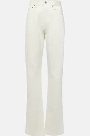 Loro Piana Jeans regular in cotone e seta