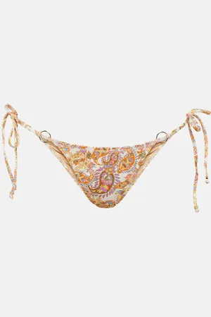 Bananhot Slip bikini Stella con stampa paisley